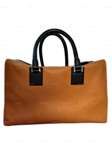 Victoria Beckham Two-tone Leather Satchel Bag